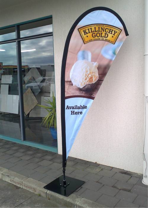 3m pole Teardrop Flag
